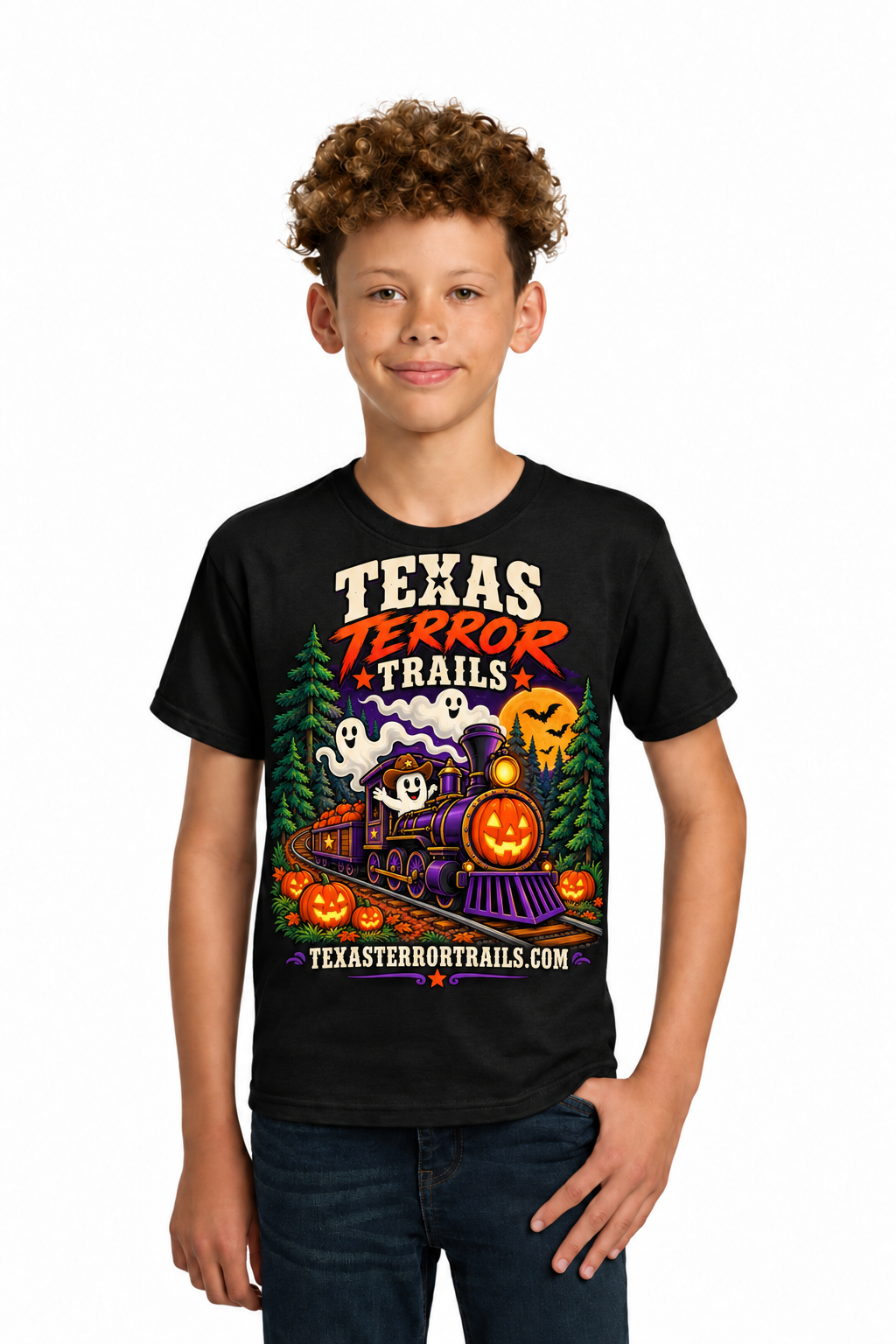 Spook Xpress Youth Shirt — Black